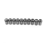 10Pcs ER16 Chuck Accurate Spring Set, High Speed Steel, for CNC Engraving Milling Machine, Industrial Accessories, Multiple Installation Diameters