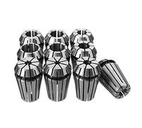 10pcs ER20 4-13mm Spring Collet Chuck Set for CNC Milling Machine Engraving Lathe Tool