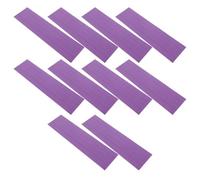 10pcs Erasable Sentence Strips Purple Magnetic Plastic Lined