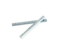 10PCS European standard aluminum profile straight connector 20-30-40-45 series profile straight groove connection docking(4545-M8)