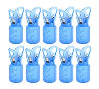 10PCS EVA Fishing Hook Cover, Squid Jig Protector Case Tackle Boxes Tools Prevent Scratches for All Fishing Hooks (S 40cm / 15.7in)
