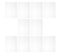 10pcs Exercise Book Cover Protector for Textbooks, Pp Waterproof