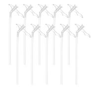 10Pcs Expanding Foam Nozzle Spray Foam Nozzle Attractive Expanding Foam Nozzles Spray Foam Replacement Tube for DIY Spraying as Shown Industrial Adhesives