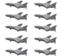 10PCS F-8 Crusader Aircraft Model 1/2000 1/700 1/400 1/350 Classic Fighting Plane DIY Military Model For Collection Hobby(1/700(23mm))