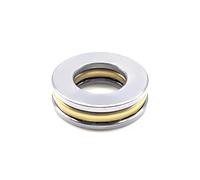 10PCS F5-12M Miniature Bearing 5x12x4 mm ABEC-7 Thrust Axial F5 12M Ball Bearings With Grooved Raceway F5 12 M