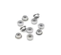 10pcs F682ZZ 2x5x2.3 Flange Ball Bearing Thin Wall Metal Shielded Flanged Bearings