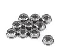 10pcs F684ZZ Double shielded Miniature Flanged