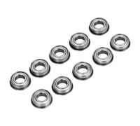 10pcs F688-ZZ Double Shielded Flanged Deep groove