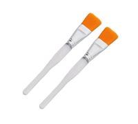 10Pcs Facial Fan Brushes, Soft Elastic Easy To Apply Face Applicator for Eye Masks Foundation Masks