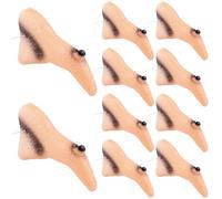10PCS Fake Nose Latex Witch Nose Halloween Cosplay Props for Adults & Kids