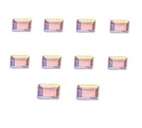 10Pcs Fashion Crystal Nails Art Jewelry Charm Pointed Bottom Rhinestones Nails Rhinestones Decors Festive Nail Ornaments