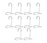 10Pcs Fence Wire Tightener, Stainless Steel Barb Wire Tensioner Twisting Tool for Farm Fence Repair, Heavy Duty Wire Tightening Kit for Up to 12 1/2 Gauge Wire