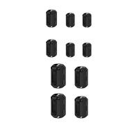 10Pcs Ferrite Ring Core Clip-on, RFI EMI Noise Suppressor Cable Clip for 3.5/5/7/9/13mm Cable