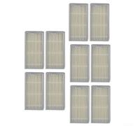 10pcs Filtration Elements for SilverCrest For SSR 3000 A1 Robot Vacuum Designed to Remove Fine Dust Sawdust and Particles