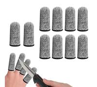 10PCS Finger Cots Cut Resistant Protection Finger Sleeve Protectors Anti-Cut Finger Cover Finger Protectors Anti-Slip Thumb Protector Covers Finger Guards for Cutting Food Kitchen Sculpture Supplies