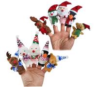 10PCS Finger Puppets Imaginative Finger Puppets for Toddlers 1-3 Easy to Use for Kids Ages 3-5 Educational Role-Play for Kids Ages 4-8