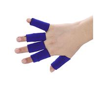 10pcs Finger Sleeves Protectors Thumb Braces Support Elastic Finger Support Sleeves Non Slip Finger Protector Sleeve Finger Compression Sleeve Support for Relieving Pain Calluses Arthritis Knuckl