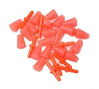 10Pcs Fishing Float Stoppers Anti Slip Line Stops for Floats and Bobbers, Tackle Accessories for Sea Rock Fishing Lovers for Secure Positioning on Fishing Lines(S)