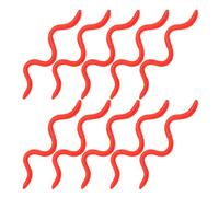 10Pcs Fishing Grub Baits Lures Wacky Rigs Bass Trout Fishing Worms Lures Worms Fishing Lures Soft Silicone Fishing Lures Worms Fishing Lures Soft Fishing Lures Grub Baits Wacky Rigs Bass Trout Fishing