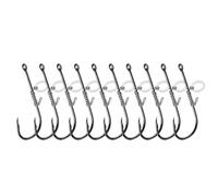 10pcs Fishing Live Fish Hook Fish Fishing Hook Barbie Fish Hook Fish Hook Fishing Tackle Live Shrimp Fixed Hook Set Hole Design