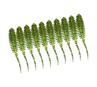 10pcs Fishing Lure Tiny Baits 35mm 0.25g Needle Tail Soft Baits Simulation Lures Silicone Artificial Baits Fishing Success Rate