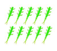 10pcs Fishing Lure Wobbler Split Tail Bait for Trout Fishing Soft Bait 4 cm 0 35 G Swimming Baits Artificial Bait
