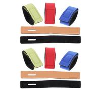 10pcs Fishing Rod Straps 9.8 Inch Elastic Hook and Loop Holder Bands