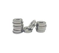 10Pcs Flange Ball Bearings Set - 6 Sizes F623ZZ F624ZZ F625ZZ F626ZZ F634ZZ F635ZZ for Lawn Mowers, Printers, and Power Tools(F626ZZ)