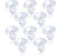 10pcs Flange Inserts, 13/15/17/19/21mm Silicone Breast Pump Flange Insert Wearable Breast Pump Accessories Compatible With Medela/spectra/tsrete/momco