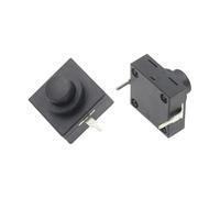 10PCS Flashlight Button Switch 1A 30V CB-1212-112D 2Pin Ultra-Thin Middle Of The Feet 12X12X9.4MM
