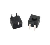 10Pcs Flashlight Button Switch 8008-213bs 8 * 8mm 3Pins ON-ON-OFF Push