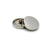 10Pcs Flat Metal Buttons Gold Black Silver, Shirt Outerwear Sewing Accessories,Color 3,15mm