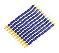 10pcs Flexible Coolant Hose, Plastic Water Oil Coolant Pipe 1/8BSPT Thread 30cm Length Adjustable Coolant Hose for Lathe CNC Milling Machine Hydraulic System