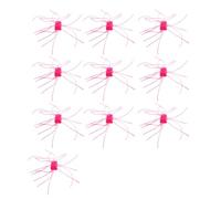 10pcs Flexible Lure Bright Color Slow Sinking Artificial Baits Fishing Accessories Dices Shaped Fishing Lure Soft Lure