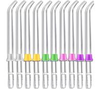 10pcs Flosser Replacement Tips for Waterpik Water Reach Flosser Refill Heads