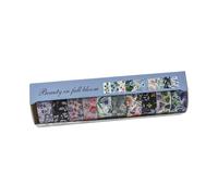 10Pcs Flower Decorative Tape Scrapbooking Tape Aesthetic Masking for Scrapbooking Journal Photo Album Wrapping Adhesive