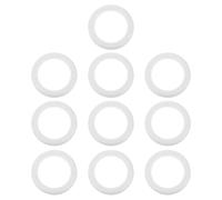10pcs Foam Donut Ring Christmas Craft Circle Ornament for DIY Decor