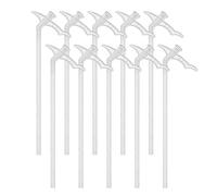 10Pcs Foam Replacement Tubes Nozzle, PP Replacement Expanding Foam Spray Filler Spare Nozzles for Caulking, Filling, Sealing