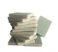 10pcs Foam Sanding Sponge Blocks 30x40mm Wet Dry Sandpaper | 300-1800 Grit Assorted for Metal Auto Body Plastic Glass Fiber Polishing