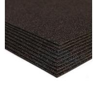 10PCS Foam Sheets Crafts,Glitter Crafts Cardstock Paper,Glitter EVA Foam Sheets Black,A4 Glitter Paper for Crafts