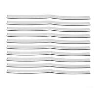 10Pcs Foam Strip Vacuum Cleaner Bumper, Vacuum Bumper Sweeping Robot Anti-Collision Buffer Strips Soft Bumper For Replacing Broken Parts 540X25mm