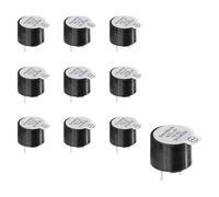 10PCS FONGKNOX Buzzer DC 5V Electronic Buzzer Active Buzzer Alarm Electromagnetic Beeper Magnetic Long Continous Beep Tone Alarm Ringer Blue