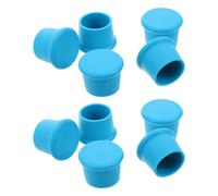10pcs Food Grade Silicone Wine Bottle Stopper Thickened Skirt Design | Safe Silicone Material, Gentle on Glass, Spill Prevention, for Home Bar Use and Group Gatherings