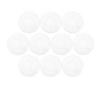 10pcs Footswitch Topper for Effect Pedal Buttons, ABS Accessory | Electric Guitar Parts, Easy Replacement for Footswitch and Pedal Use, Simple Elegant Look, Portable