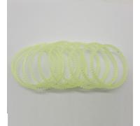 (10PCS for 6808 2000 White) 10Pcs Rubber Chain Dentate Strip Rotary Tumbler Conveyor Belt Waterproof Sealing Ring for Jewelry Rotary Tumbler KT6808/KT2000