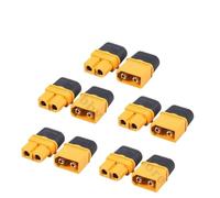 10PCS for AMASS XT60H + XT60 Connector with Cover Protection Male Female Power Plug with Sheath for Lipo Battery RC Planes drone parts(5male-5female)
