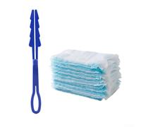 10pcs For Cleaning Duster Heads Microfiber Disposable Refills Compatible with PLEDGE, and FLASH