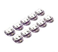 10PCS For CR2032 Coin Cell Battery Holder with Slide Switch for For arduino and Electronic Prototyping with 4 Terminals