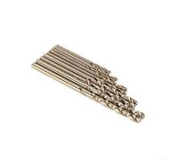 10pcs for HSS M35 Cobalt Drill Bit Set 0.5mm 1mm 2mm 2.5mm 3mm for Stainless Steel and Hard Metals, 135 Degree Split Point Tip, Compatible with Handhe