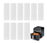 10Pcs for Instant Vortex Plus Air Fryer Filters, Air Fryer Replacement Filters with Instant Air Fryer Vortex, Air Fryer Filter for Odor Erase Absorbing Grease, Air Fryer Accessories Keeping Pans Clean